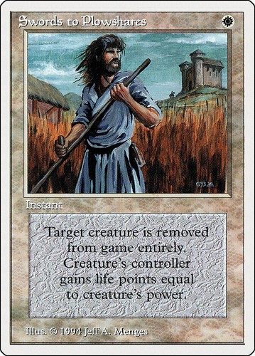 mtg　剣を鍬に　日本語 foil スポットライトシリーズ　プロモ mtg 剣を鍬に 日本語 foil スポットライトシリーズ プロモ - メルカリ