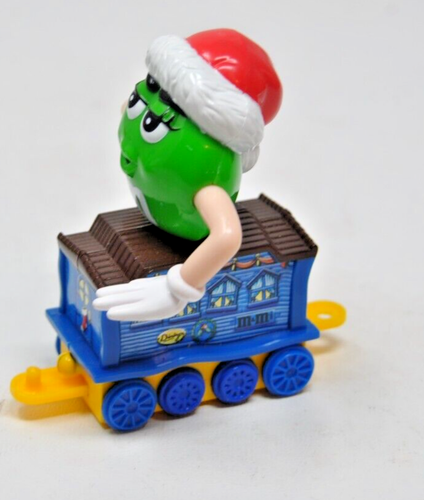 Mars M&Ms Set of 6 Series 1 Candy Toppers Christmas Train FIGURES - Picture 3 of 9