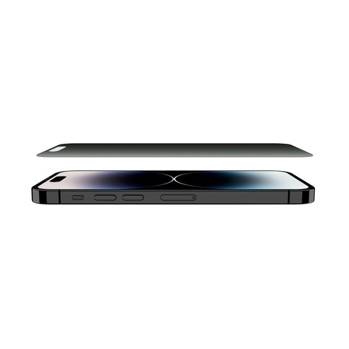 BELKIN INTERNATIONAL INC OVA115ZZ Glass Ez Tray Apple 14 Pro Tempered Privacy - Picture 2 of 4