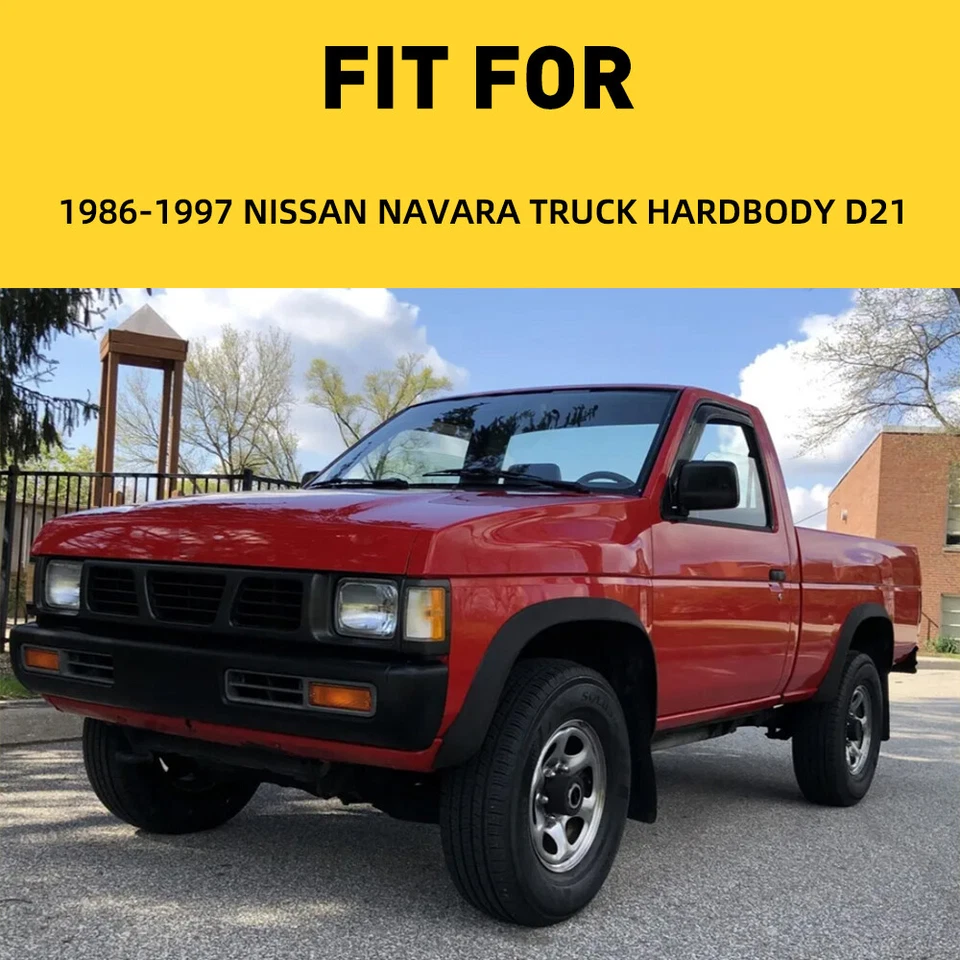 4PCS Window Glass Water Seal Strip For Nissan Hardbody Navara 1986 D21 1987-97 A - Image 3 of 4