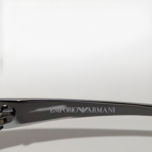 Emporio Armani Wrap Around Eagle Sunglasses Made In Italy With Protective Case - Picture 4 of 6
