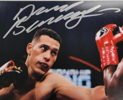 David Benavidez signed 11x14 photo #2 Boxing Autograph (A