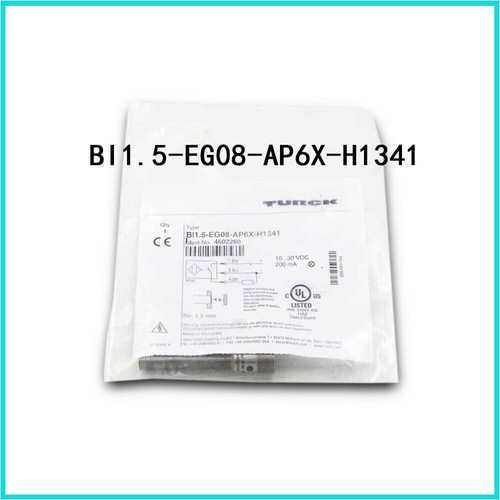 New Factory Sealed TURCK Bi1.5-EG08-AP6X-H1341 inductive proximity switch sensor - Picture 4 of 7