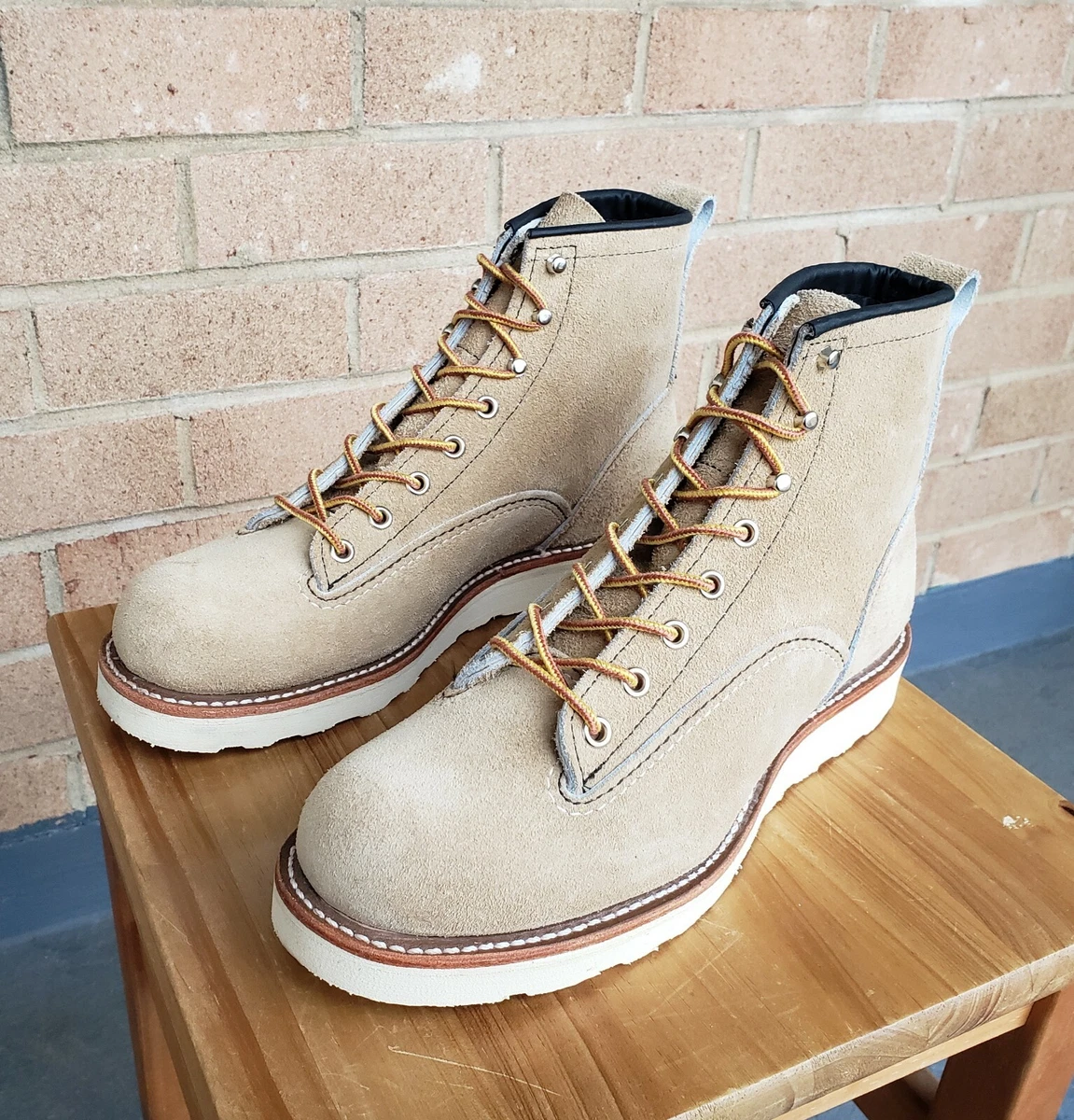 1st Quality Red Wing Heritage Lineman 2925 Boots Blacksmith Iron Ranger size 7D