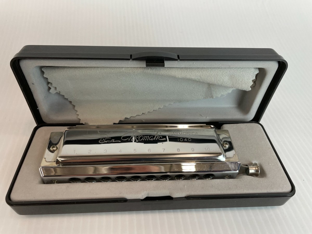 Swan Chromatic 1040 Harmonica W/ Case | eBay