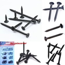 Cross Screws Flat Head Self Tapping Screw Drywall Wall Wood Plaster Screws 6Size