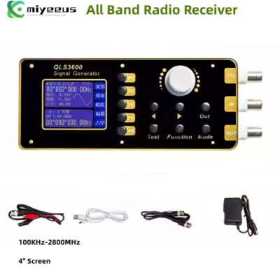 QLS3605S Arbitrary Wave DDS Function Signal Generator Frequency Meter 2.4'' my1