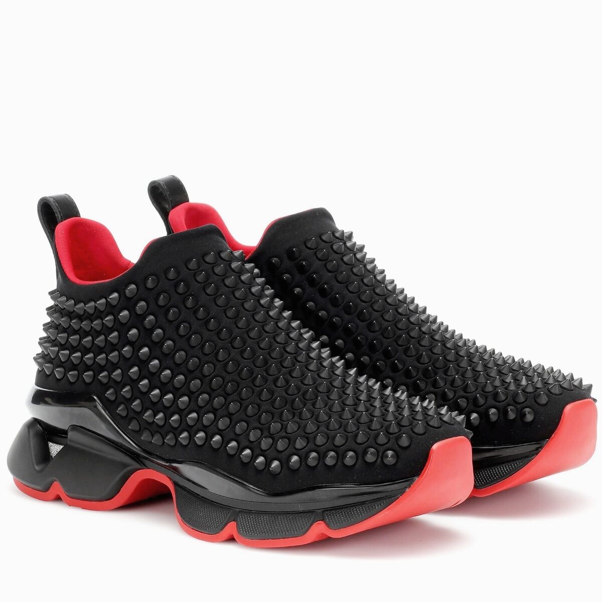 CHRISTIAN LOUBOUTIN 1190555 Spike Sock Sneaker Neoprene CHRISTIAN LOUBOUTIN 1190555 Spike Sock Sneaker Neoprene