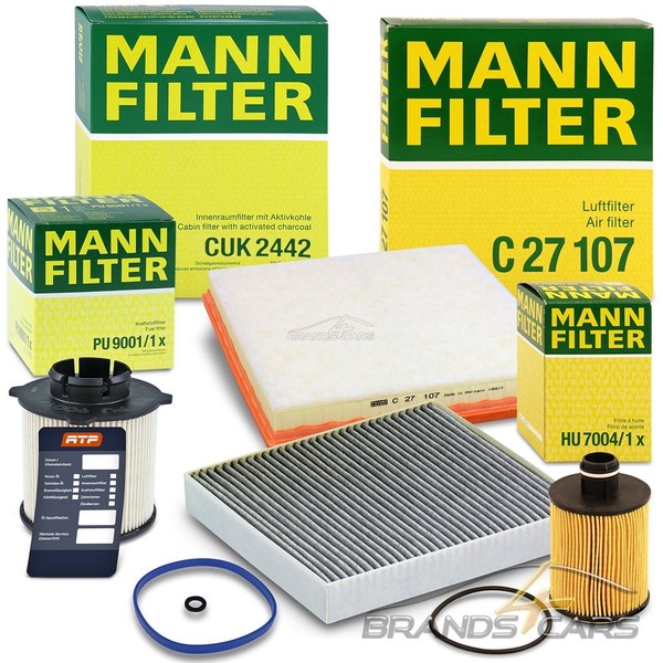 Mann-Filter Inspektionspaket Filtersatz SET B FÜR Opel Zafira C 2.0 Cdti-image