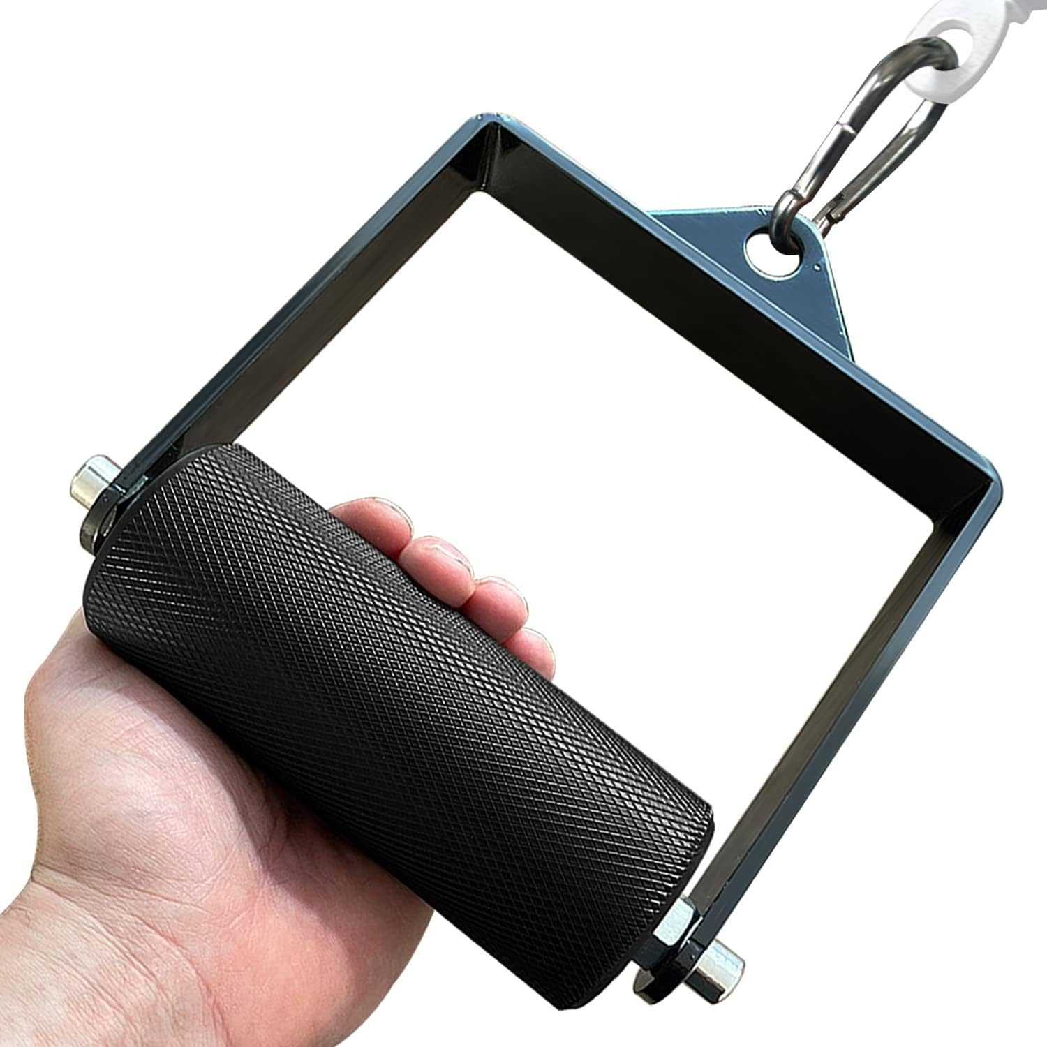 Gym Fitness LAT Pulldown Attachments, Fat Arm Wrestling Exercise D Handle Cable