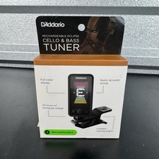 D'Addario Eclipse Rechargeable Cello  Bass Tuner