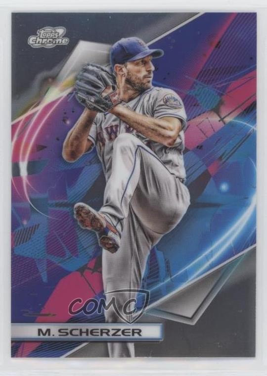 2022 Topps Cosmic Chrome Max Scherzer #83 0bt4