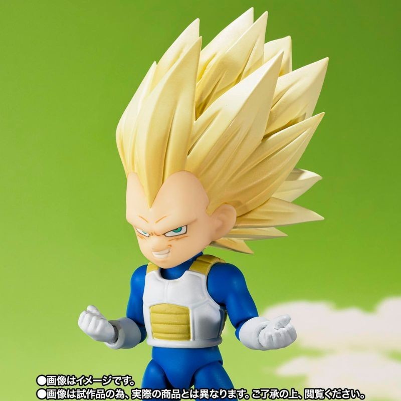 BANDAI S.H.Figuarts Dragon Ball DAIMA SS3 Vegeta Mini daima Action Figure JAPAN