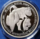 A 1992 ALBUQUERQUE BALLOON FIESTA SPECIAL SHAPES .999 SILVER COIN BOX COA