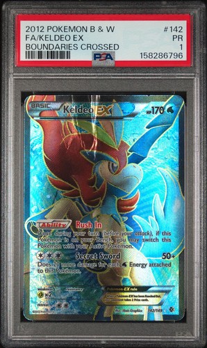 Keldeo-EX graded PSA 1 for sale on eBay