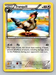 Tranquill 79/108 Roaring Skies Uncommon Pokemon TCG