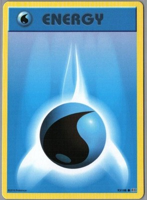 Water Energy 93/108 Common Evolutions Pokemon Near Mint