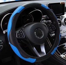 Carbon Fiber Leather Car Steering Wheel Cover Without Inner Ring Carbon Fiber Leather Car Steering Wheel Cover Without Inner Ring
