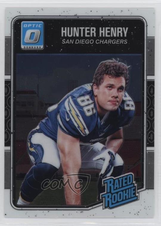 2016 Donruss Optic Rated Rookie Hunter Henry #169 11sd