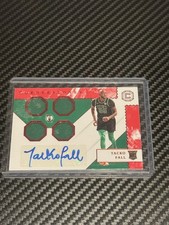 2019 Panini Chronicles Cornerstones Red Obsidian Tacko Fall #RC-TFA Rookie Auto