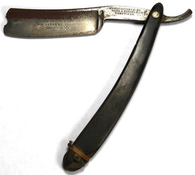 Wade & Butcher ''For Barber's Use'' 7/8 Hollow Ground Straight Razor - Vintage