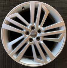 2018-2020 20" Audi Q5 OEM Silver Aluminum Wheel Rim 20x8" 80A601025AE 80A601025F