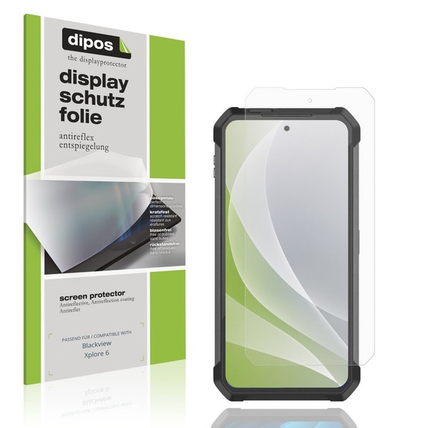 4X Schutzfolie Matt FüR Blackview Xplore 6 Displayschutzfolie Folie Display-image