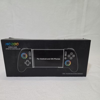 MC200 Wireless Mobile Gaming Controller iPhone Android Phone RGB (Black)