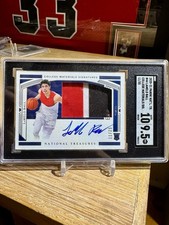 LaMelo Ball National Treasures RPA On-Card Auto Collegiate RC 18/35