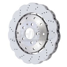 2x SHW Performance Bremsscheibe Wave Disc AFX48201 für AUDI R8 422 423 4S3 4SP
