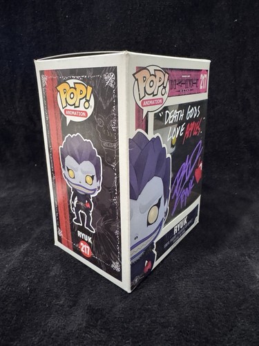 Death Note Ryuk Funko #217 Signed by Brian Drummond Autograph COS JSA - Picture 10 of 13