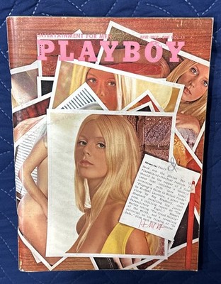 Vintage Playboy Magazine June 1969 w/ Inserts & Centerfold Playmate of The Year