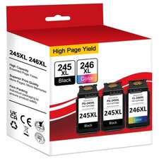 PG-245XL Ink Cartridge CL-246XL for Canon PIXMA MG2522 MG2520 TR4520 MX490 MX492