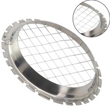 Round Grid Cutter for Eggs, Veggies & More – Easy Kitchen Chopper Tool