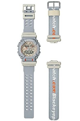 Casio G-Shock Watch (GA-900BEP-8AJR) - Men's Gray, BlackEyePatch Collaboration M