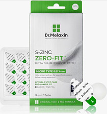 Dr.Melaxin S-ZINC ZERO-FIT Ultra-Thin Invisible Blemish Spot Patch 72