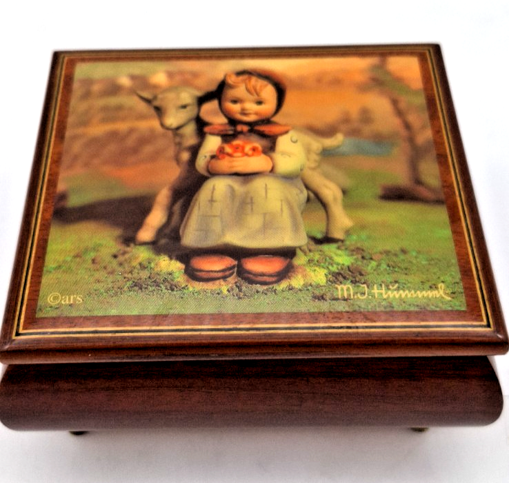 Vintage Goebel MJ Hummel Music Box ARS Switzerland Plays Vivaldi