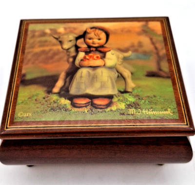 Vintage Goebel MJ Hummel Music Box ARS Switzerland Plays Vivaldi