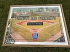 Chicago Cubs Peanuts And Pennants Now That's Old Style Vintage Beer Sign/Mirror