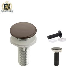 Universal Fit Rust Resistant Sink Hole Cover in Stylish Oil Rubbed Bronze