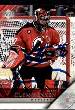 Scott Clemmensen Signed Auto 2005-06 Upper Deck card New Jersey Devils