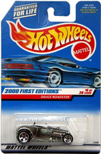 2000 Hot Wheels #66 First Edition Deuce Roadster 0910 crd