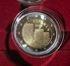 2 Euro Spanien 2019 Altstadt von Avila