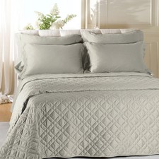 Copriletto Trapuntato In Raso Di Cotone Raso Matrimoniale Corda Dreaming