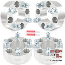 4Pcs Wheel Spacers 2" 4x4 Bore 68.5mm Studs 12x1.25 4Lug