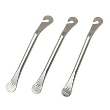 10Pcs Bike Tire Removal Tool Durable Silver Iron Tyre Pry Bar Set