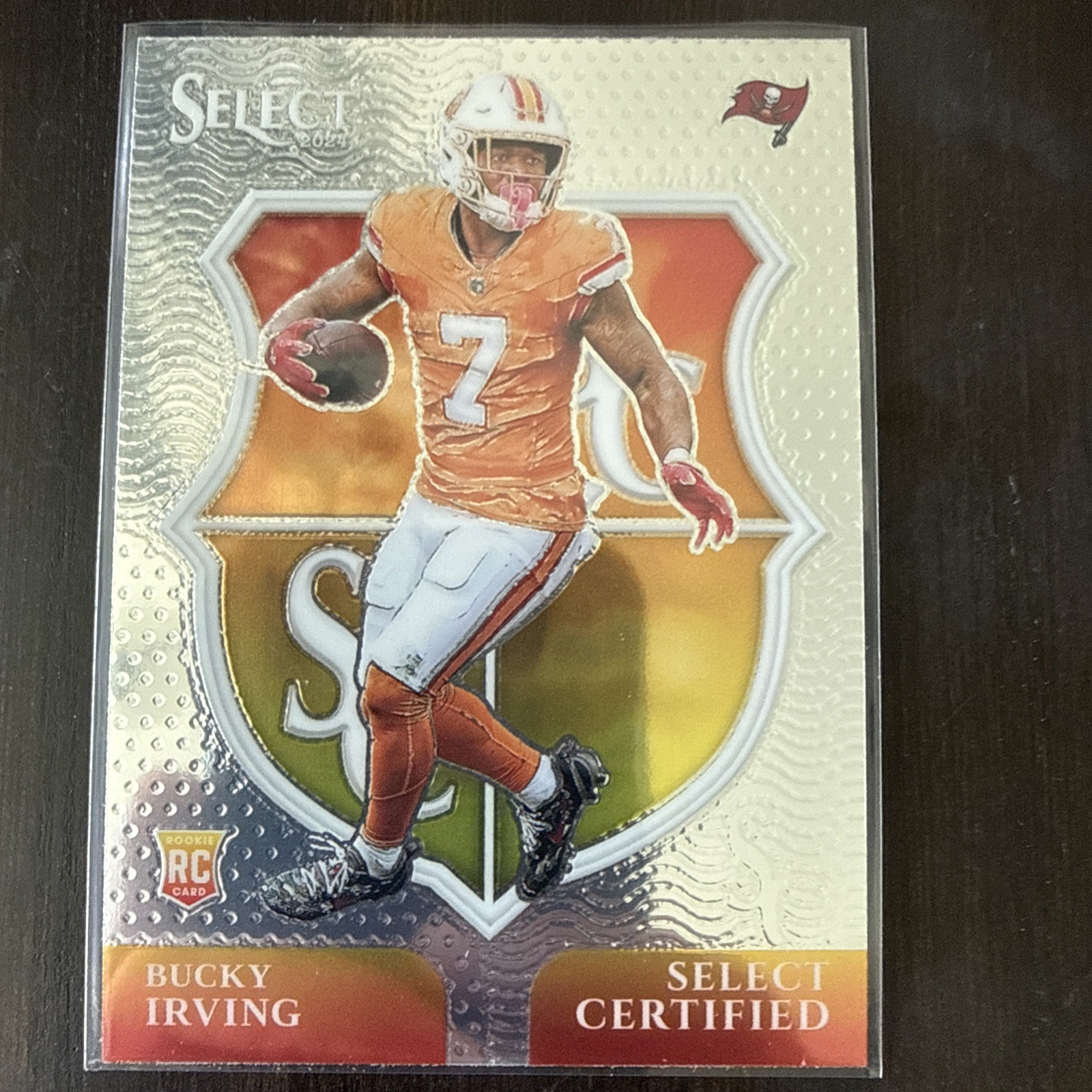 2024 Panini Select - Select Certified Rookies Bucky Irving #21 Silver Prizm (RC)
