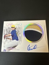 2025 Panini Flawless - Draft Patch Autographs Bryce Meccage #DPA-BM /25 (AU,...
