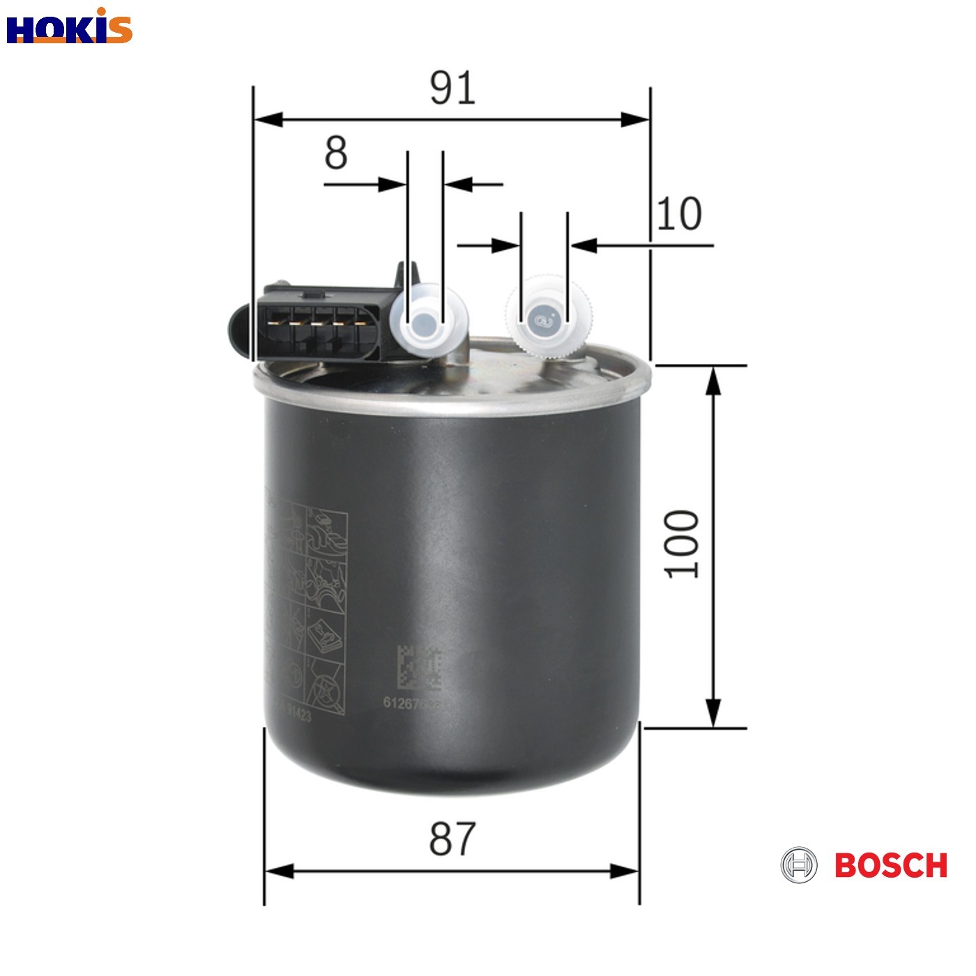 2x ✅Fits BOSCH F 026 402 838 Fuel filter ⭐UK Seller⭐ - Image 44