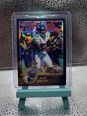 2003 Topps Chrome Black Refractor Rod Smith Denver Broncos /599   